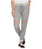 Culture Phit - Robyn Drawstring Distressed Joggers