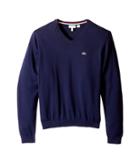 Lacoste Kids - V-neck Cotton Sweater