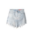 Blank Nyc Kids - Cut Off Mini Skirt In Washed Gaze