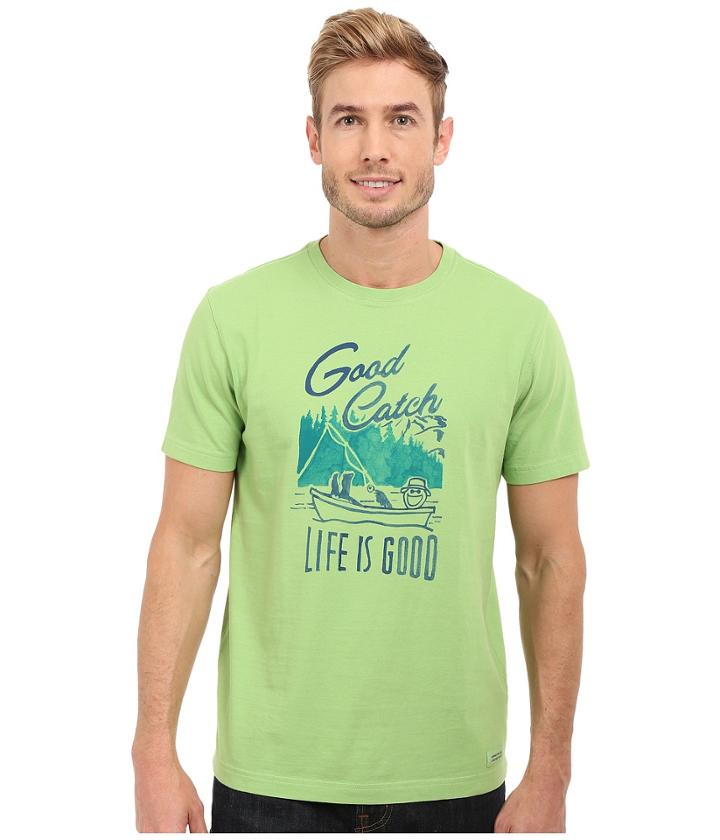 Life Is Good - Good Catch Crusher Tee