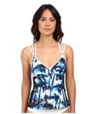 Nautica - Palm To Perfection Removable Soft Cup Tankini Na33146