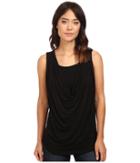 Christin Michaels - Freida Sleeveless Cowl Neck Top With Built-in Camisole