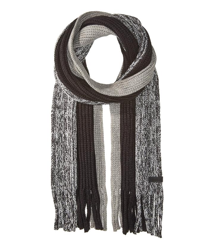Calvin Klein - Chunky Color Block Raschel Scarf
