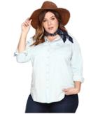 Lucky Brand - Plus Size Classic Western Shirt