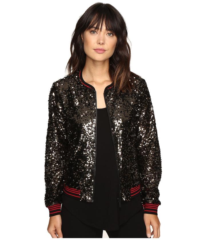 Sanctuary - Sequins Bomber Jacket