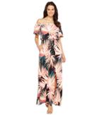 Maggy London - Off The Shoulder Maxi Dress