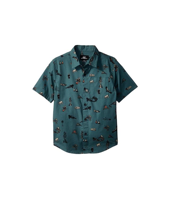O'neill Kids - Squawker Short Sleeve Woven Top