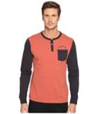 Primitive - Pocket Arch Long Sleeve Henley