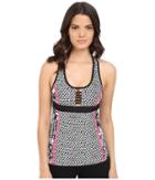 Trina Turk - Pop Tropics Tank Top With Removable Cups