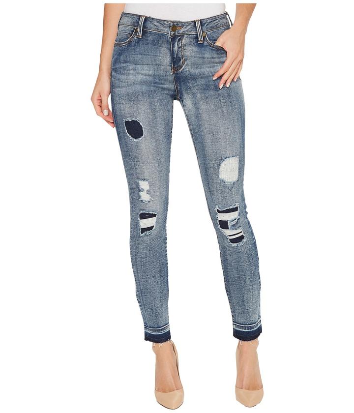 Liverpool - Parker Released Hem Ankle Skinny In Vintage Super Comfort Stretch Denim In Hyperion Wash