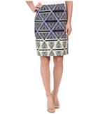 Nic+zoe - Geo Slim Skirt
