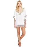 Trina Turk - Paisley Embroidery Caftan Cover-up