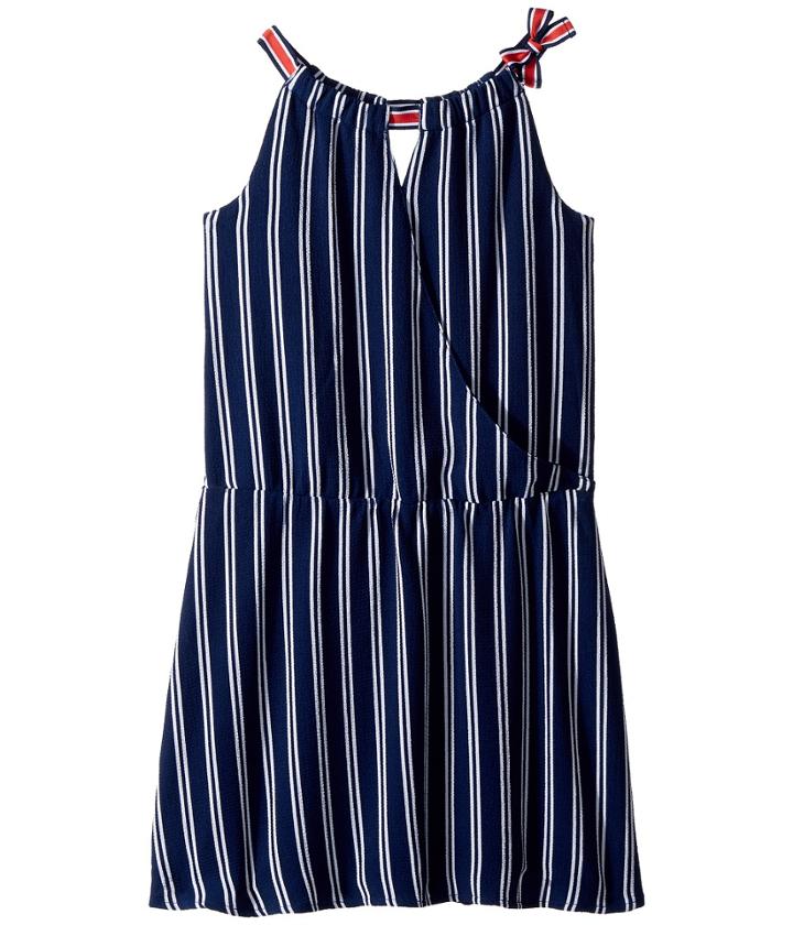 Tommy Hilfiger Kids - Wrap Drop Waist Dress