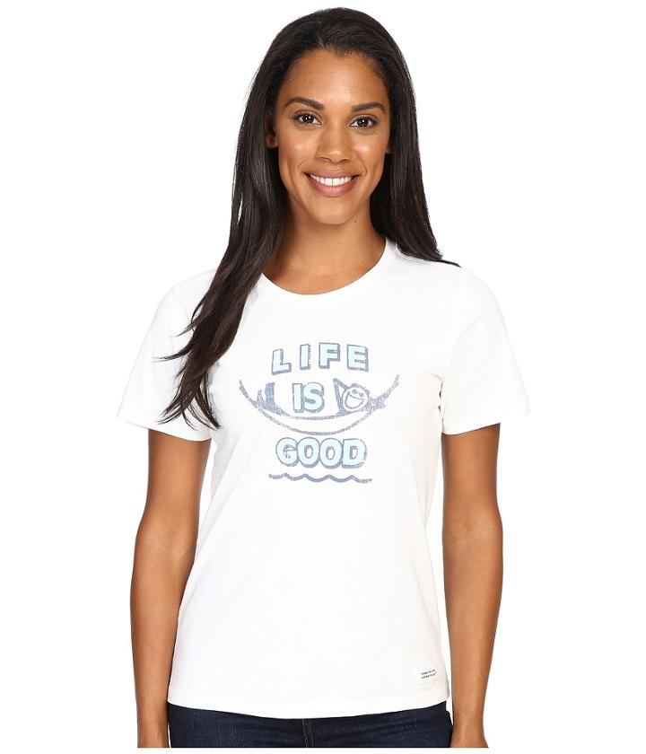 Life Is Good - Beach Hammock Crusher Tee