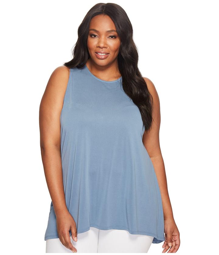 Vince Camuto Specialty Size - Plus Size Sleeveless High-low Hem Top