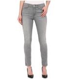 7 For All Mankind - The Ankle Skinny In Featherweight Grey