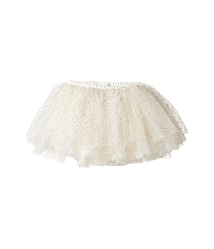 Mud Pie - Ivory And Gold Mesh Tutu