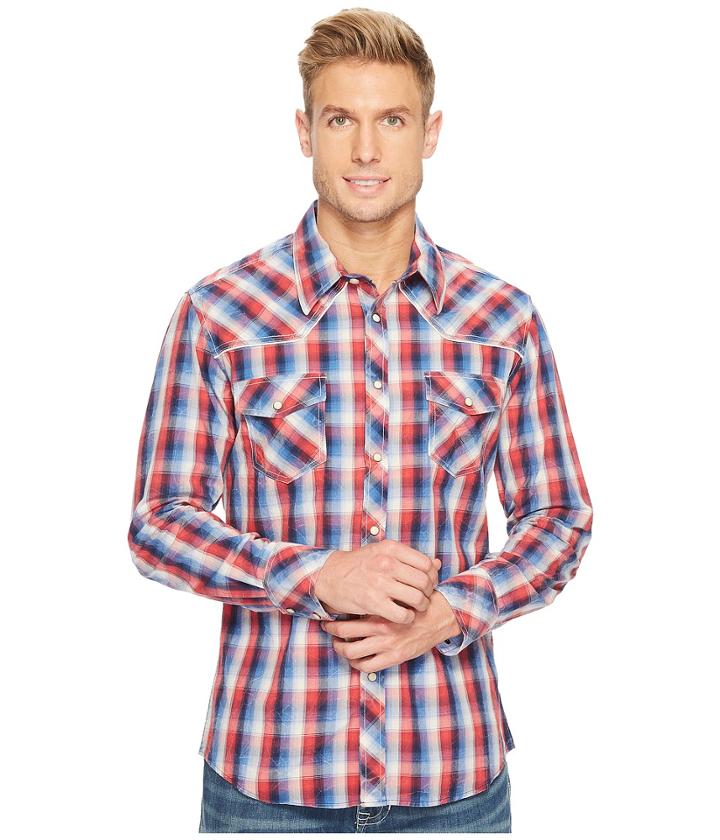 Rock And Roll Cowboy - Long Sleeve Snap B2s3122