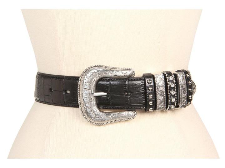 M&amp;f Western Multi Keep Croco Belt