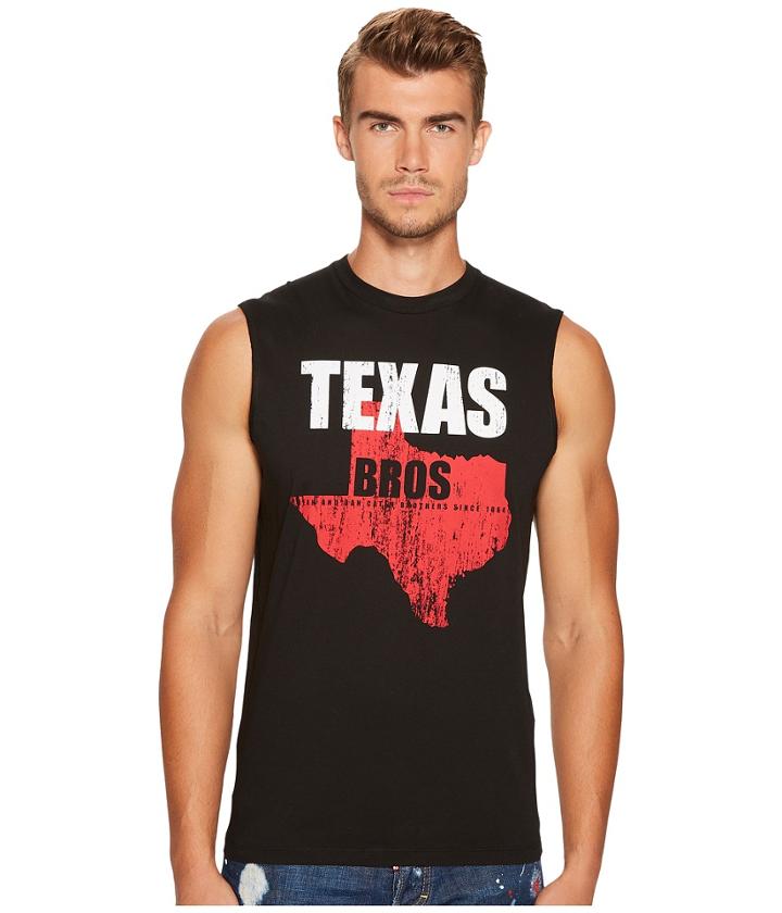 Dsquared2 - Texas Bros Sleeveless T-shirt