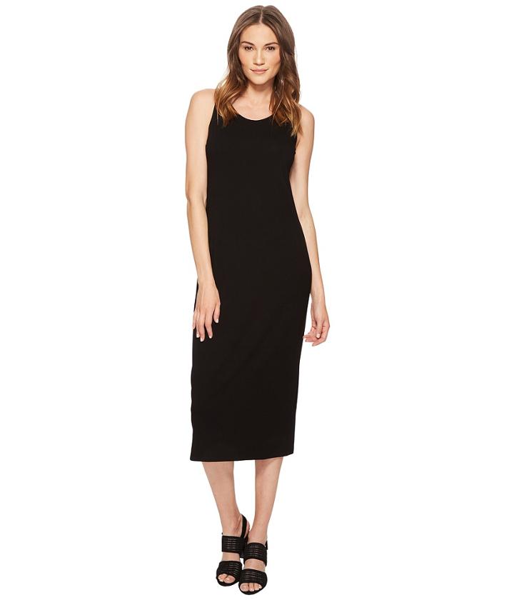 Eileen Fisher - Scoop Neck F/l Dress