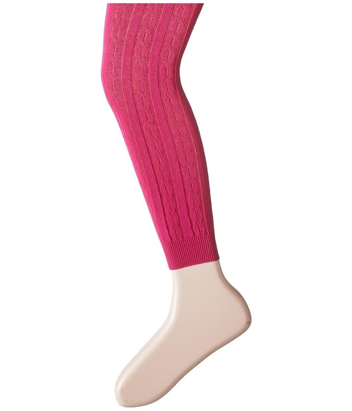 Hatley Kids - Velvet Petal Cable Knit Tights