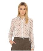 Marc By Marc Jacobs - Cherry Pindot Voile Button Up Shirt