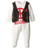 Moschino Kids - Vest Print Footie W/ Logo