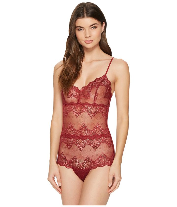 Only Hearts - So Fine Lace Cheeky Bodysuit