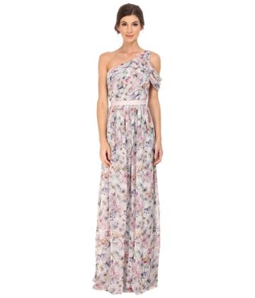 Donna Morgan - Printed One Shoulder