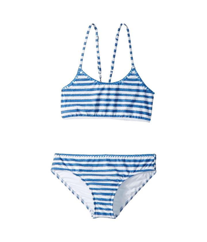 Seafolly Kids - Sapphire Coast Stripe Tankini Set