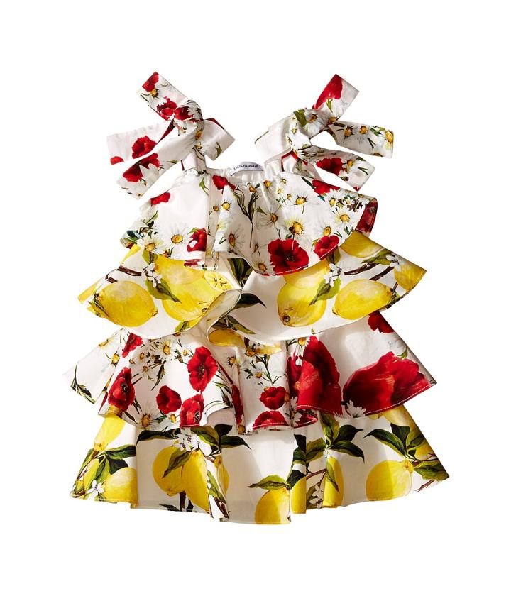 Dolce &amp; Gabbana - Ruffle Fiori Dress