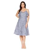 Calvin Klein - Striped Embroidered Dress Cd8g26lq