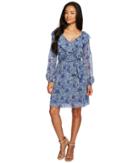 Michael Michael Kors - Kinley V-neck Tie Dress