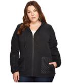Columbia - Plus Size Warm Up Hooded Fleece Full Zip