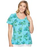 Extra Fresh By Fresh Produce - Plus Size Off Shore Luna Top