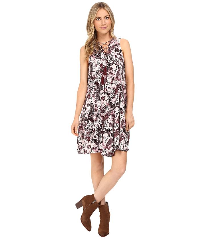 Brigitte Bailey - Jamila Printed Sleeveless Dress With Back Detail