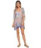 Nanette Lepore - Greek Tiles Caftan Cover-up