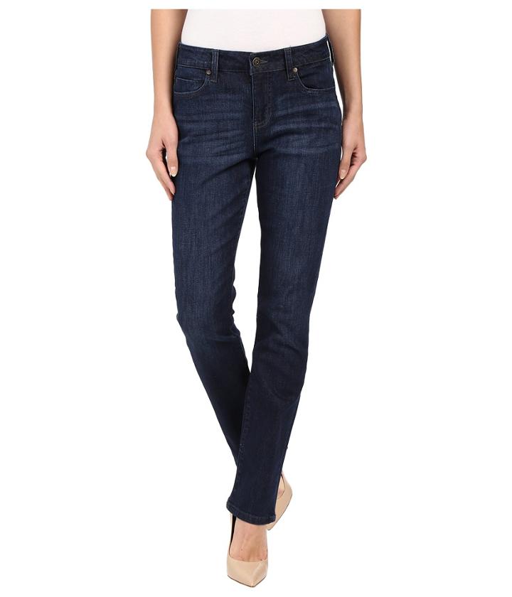 Liverpool - Anthem Curvy Sadie Straight Leg Jeans In Vintage Super Dark