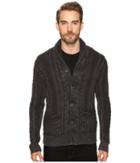 Lucky Brand - Snowpeak Cable Shawl Cardigan Sweater