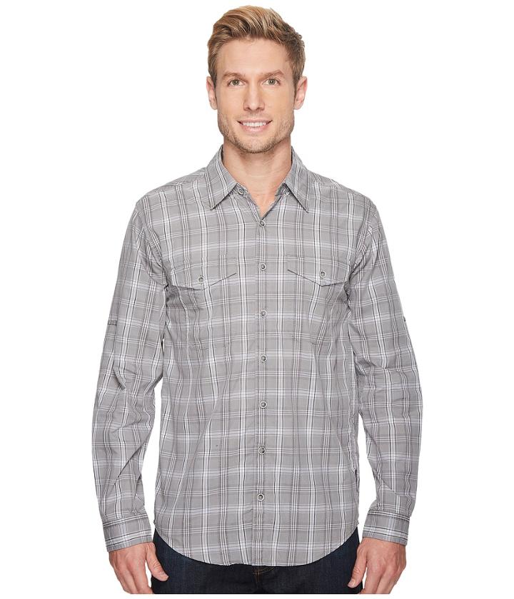 Exofficio - Bugsaway(r) Sol Cool Plaid Long Sleeve Shirt