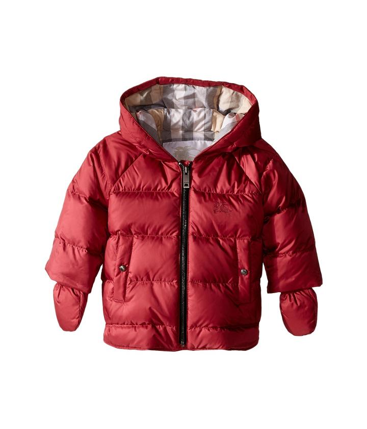 Burberry Kids - Rilla Puffy Checked Hood Jacket