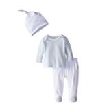 Fendi Kids - Long Sleeve Top And Footed Pants + Hat Gift Set