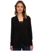 Miraclebody Jeans - Tobi Twisted Wrap Top W/ Body-shaping Inner Shell