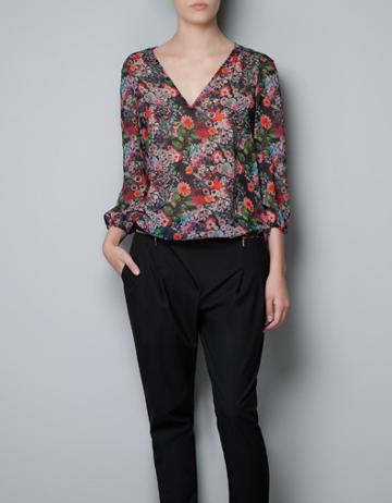 Printed Blouse