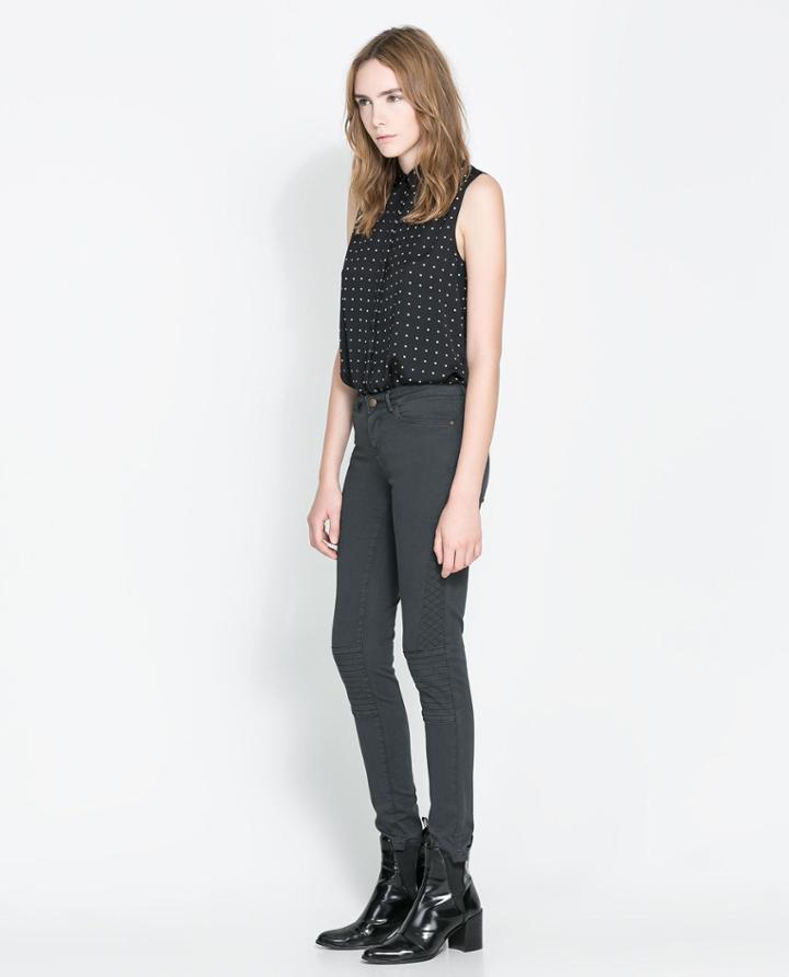 Zara Biker Trousers