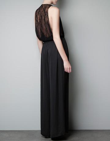 Jumpsuit With Lace Back