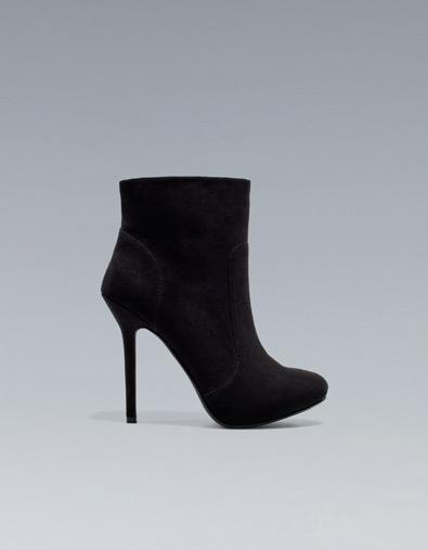 Plain Heel Ankle Boot