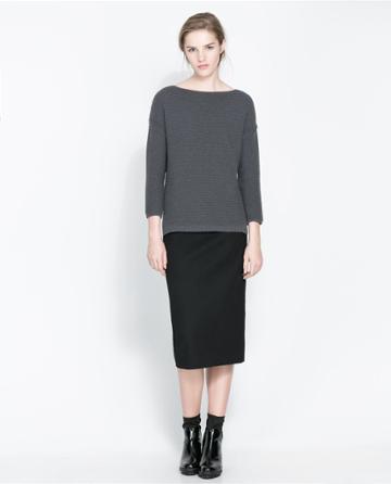 Zara Link Knit Sweater