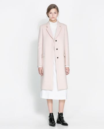 Zara Masculine Studio Overcoat